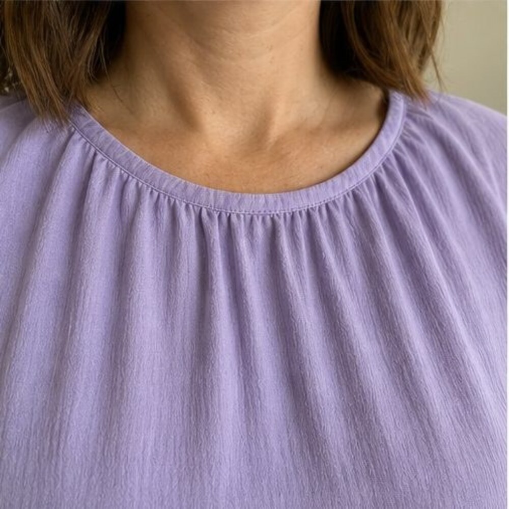 Olive Ruffle Blouse - Picture 4 of 6